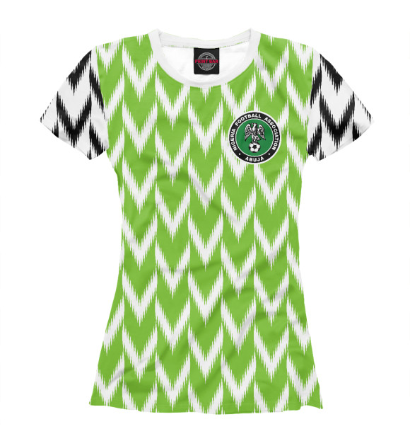 Женская Футболка Нигерия