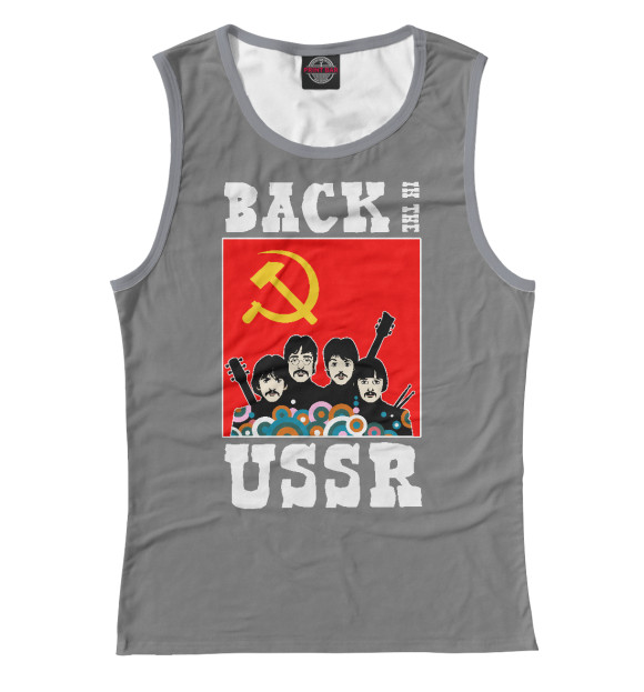 Майка Back In The USSR для девочек 