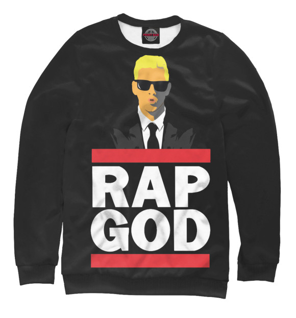 Свитшот Eminem Rap God для девочек 