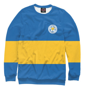 Свитшот для девочек Leicester City Blue&Yellow