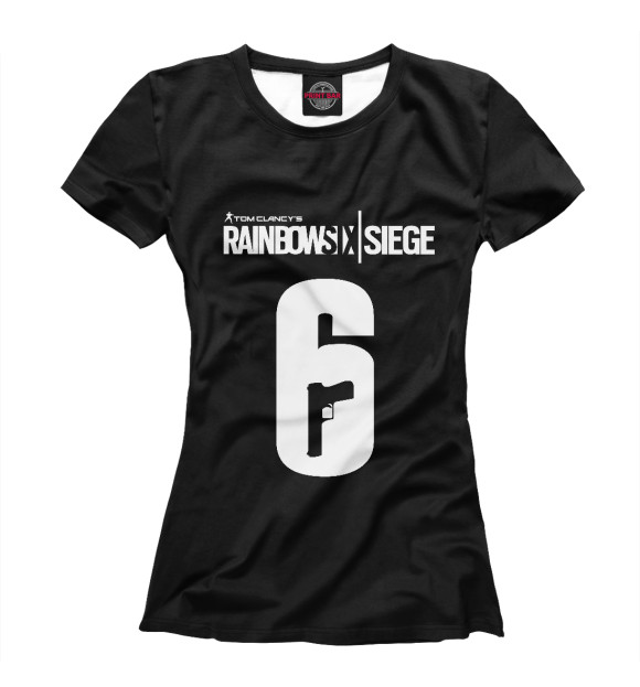 Футболка Rainbow Six: Siege для девочек 
