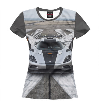Женская Футболка Koenigsegg One:1