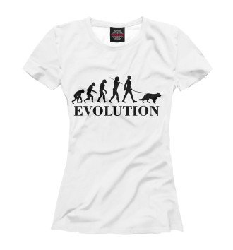 Футболка Эволюция Собачника