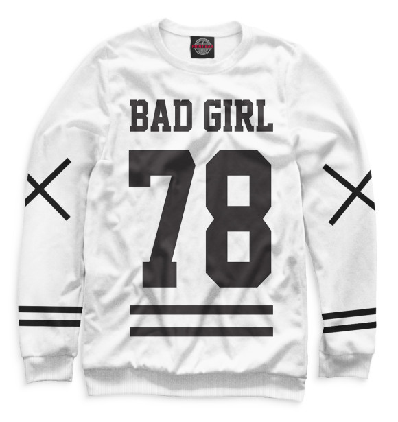 Свитшот Bad Girl для девочек 