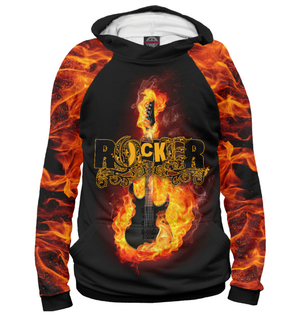Худи Fire Guitar Rocker для девочек 