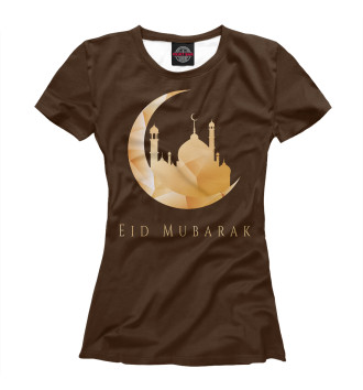 Футболка для девочек Eid Mubarak