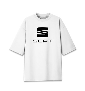 Мужская Хлопковая футболка оверсайз SEAT