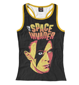 Женская Борцовка David Bowie Space Invader