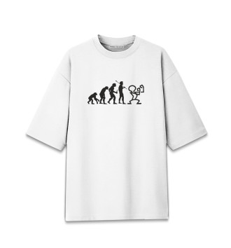 Хлопковая футболка оверсайз Conor Evolution