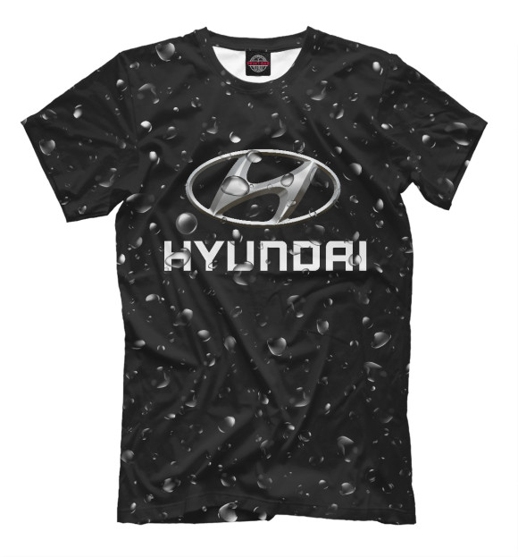 Футболка Hyundai под дождём для мальчиков 