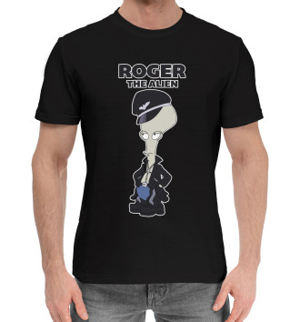 Мужская Хлопковая футболка Roger