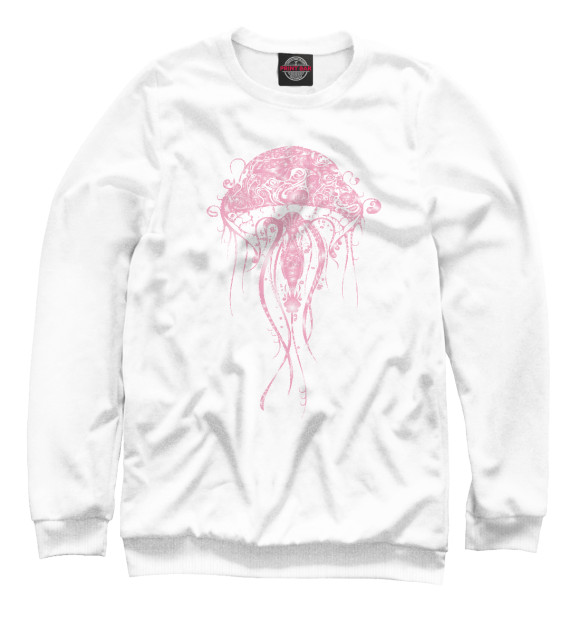 Свитшот Розовая медуза для мальчиков 