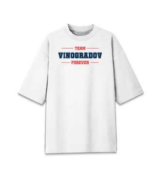 Мужская Хлопковая футболка оверсайз Team Vinogradov