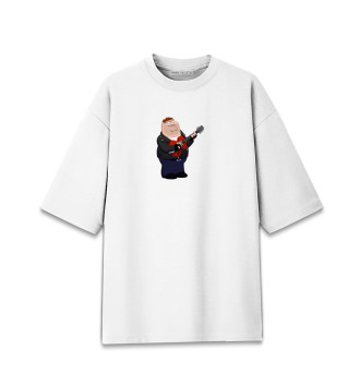 Хлопковая футболка оверсайз Family Guy