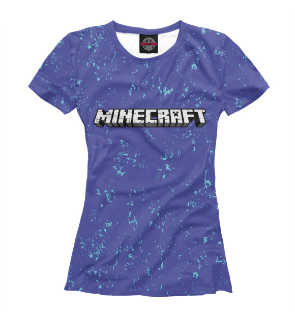 Футболка Minecraft / Майнкрафт для девочек 