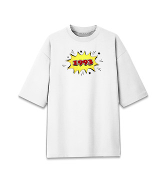Хлопковая футболка оверсайз 1993