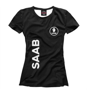 Женская Футболка Saab