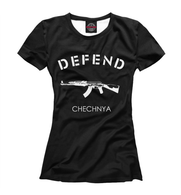 Футболка Defend Chechnya для девочек 