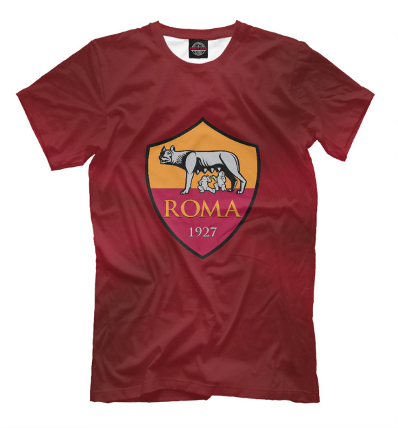 Футболка FC Roma Red Abstract для мальчиков 