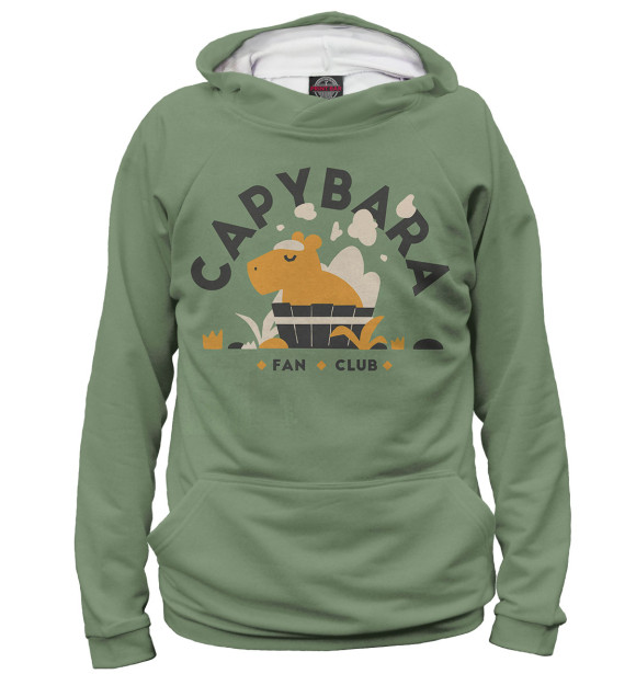 Худи Capybara fan club для мальчиков 