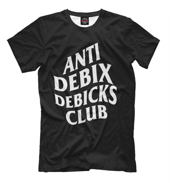 Футболка Anti debix debicks club для мальчиков 