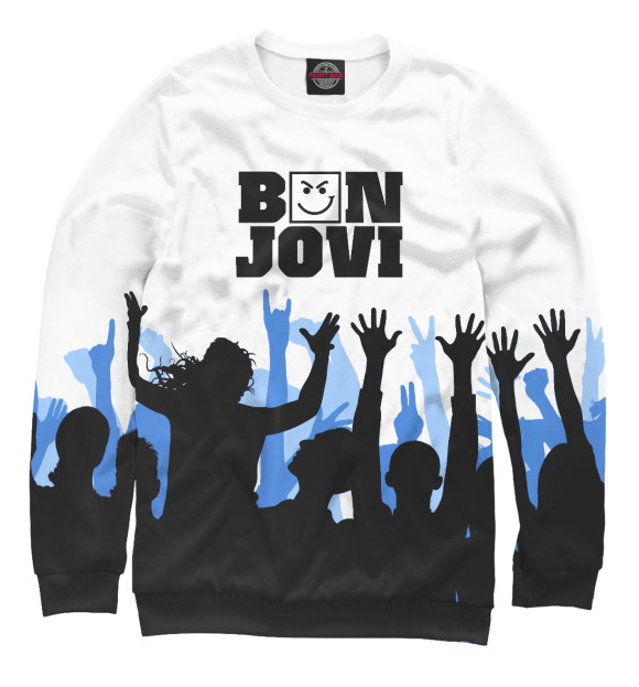 Свитшот Bon Jovi для девочек 
