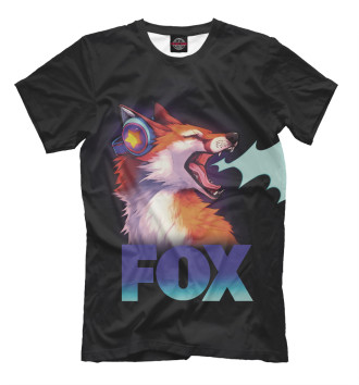 Мужская Футболка Great Foxy Fox