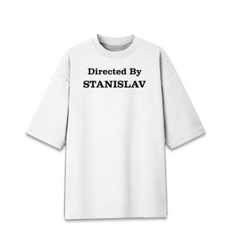 Хлопковая футболка оверсайз Directed By Stanislav