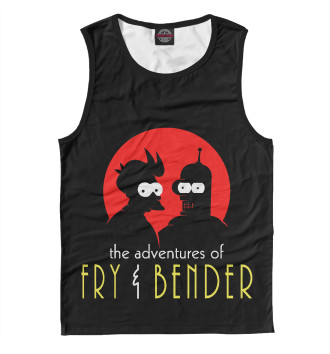 Майка для мальчиков Fry & Bender
