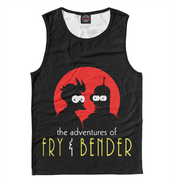 Майка Fry & Bender для мальчиков 