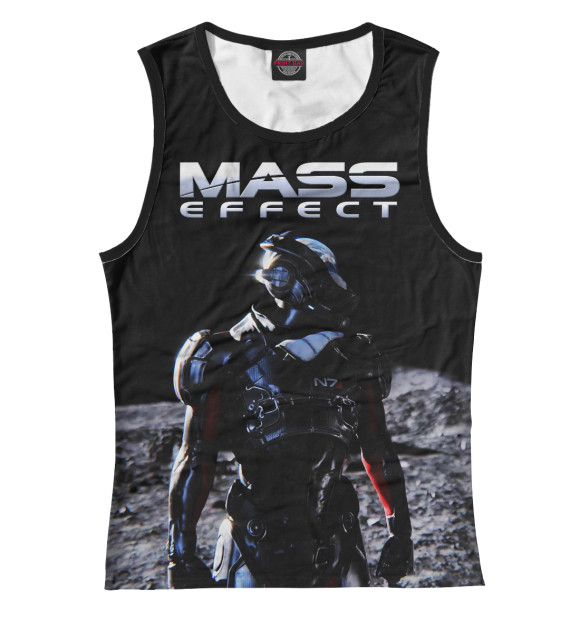Майка Mass Effect для девочек 