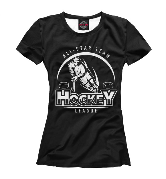 Футболка Hockey League для девочек 