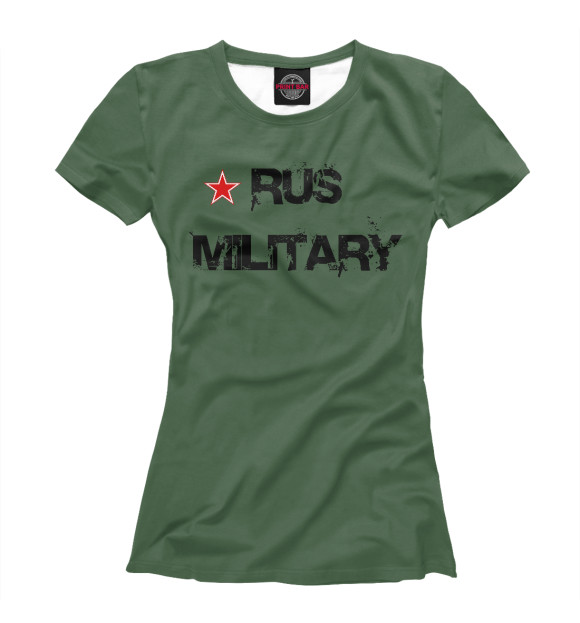 Футболка Rus military для девочек 