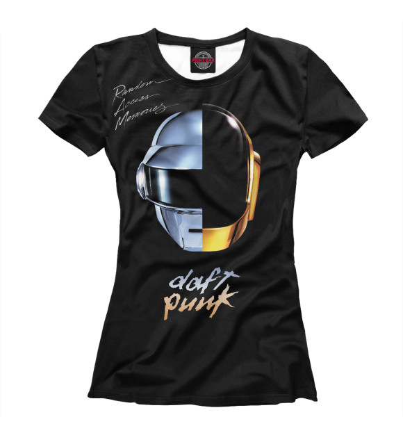 Футболка Daft Punk для девочек 