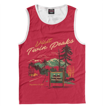 Майка для мальчиков Visit Twin Peaks