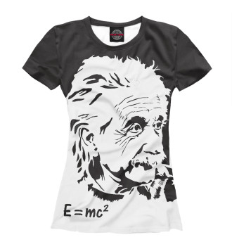 Футболка для девочек Альберт Эйнштейн / Albert Einstein