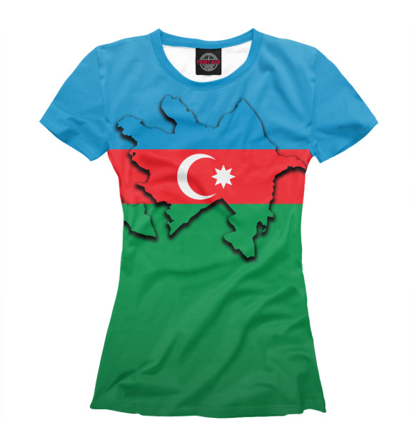 Футболка Азербайджан для девочек 