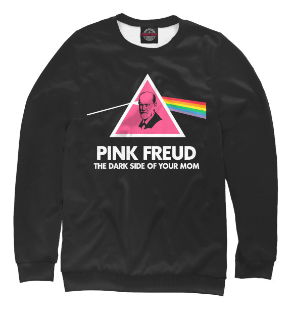 Свитшот Pink Freud для девочек 