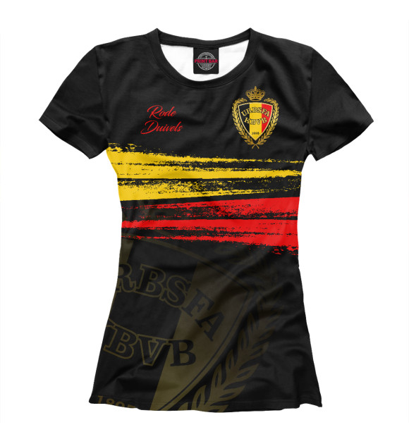 Футболка Бельгия для девочек 