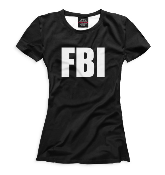 Футболка FBI для девочек 