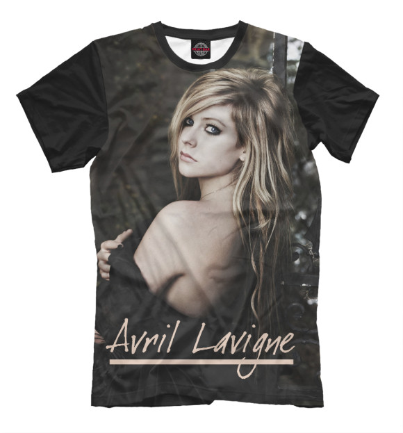 Футболка Avril Lavigne in Black для мальчиков 