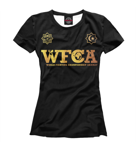Футболка WFCA Gold для девочек 