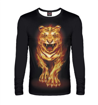 Лонгслив Огненный тигр