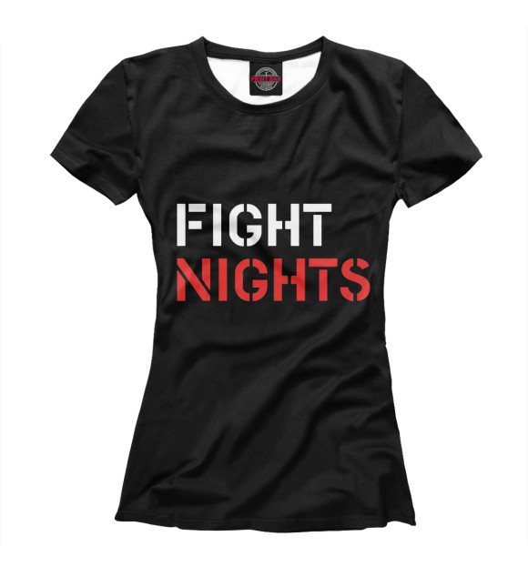 Футболка FIGHT NIGHT для девочек 