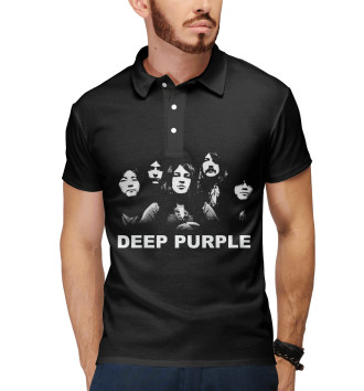 Мужское Поло Deep Purple