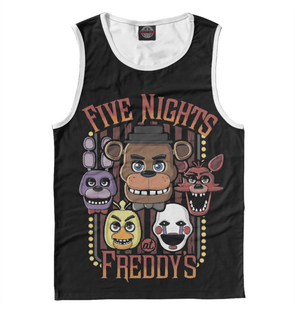 Майка Five Nights at Freddy’s для мальчиков 