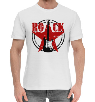 Хлопковая футболка Rock