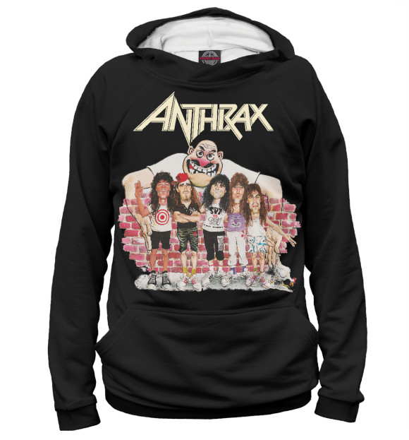Худи Anthrax 1987 для мальчиков 
