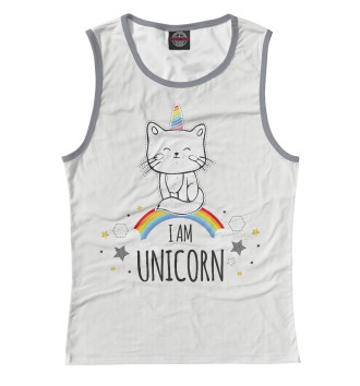 Майка для девочек Unicorn Cat