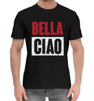 Мужская Хлопковая футболка Bella Ciao